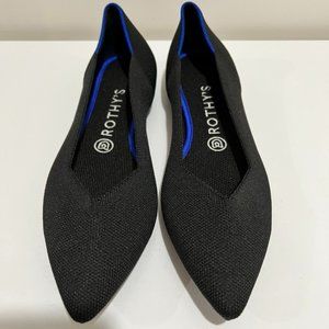 NWOB Rothy's The Point in black - size 9 women's flats